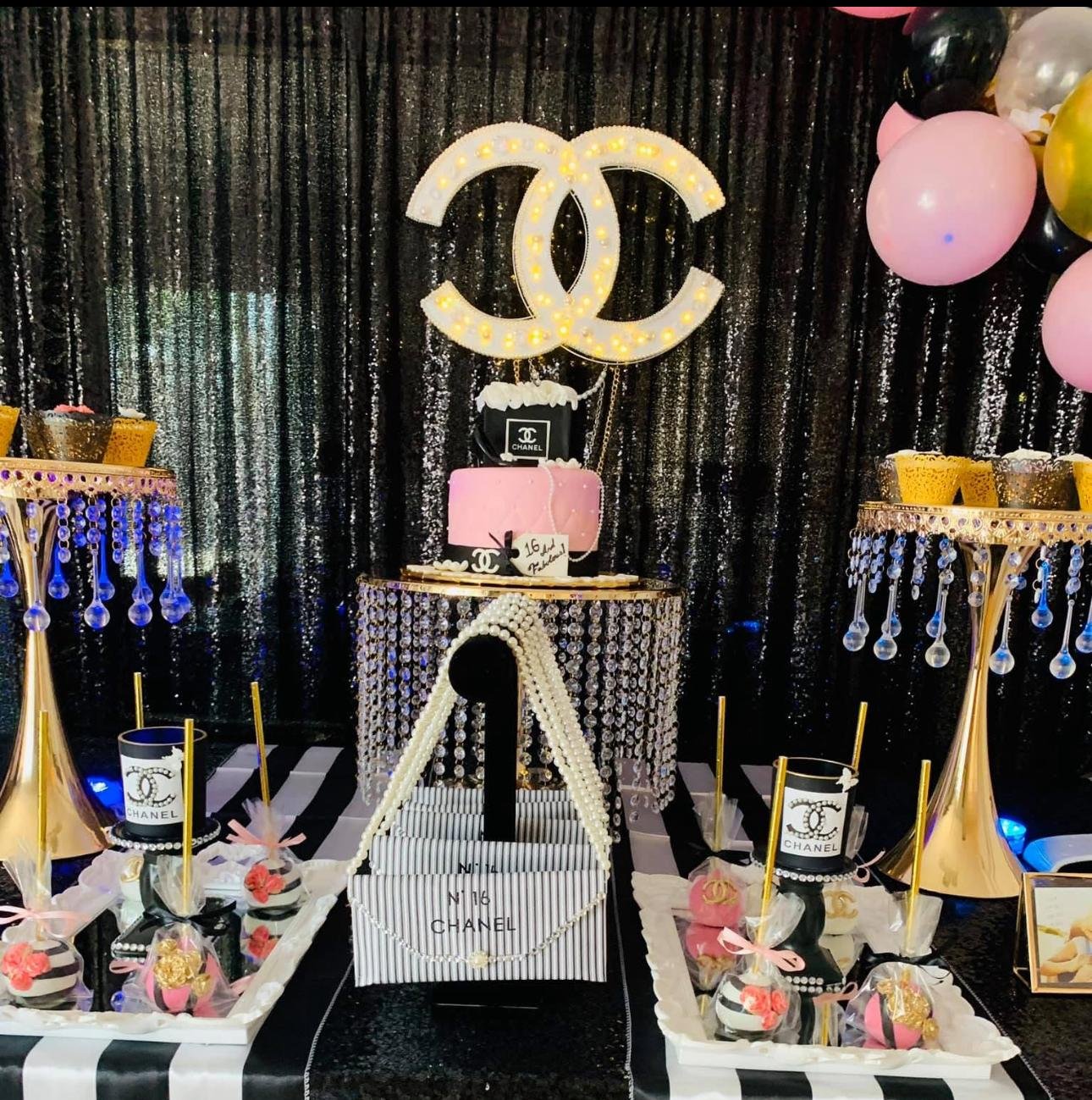 Event decor channel theme well done cherised moment